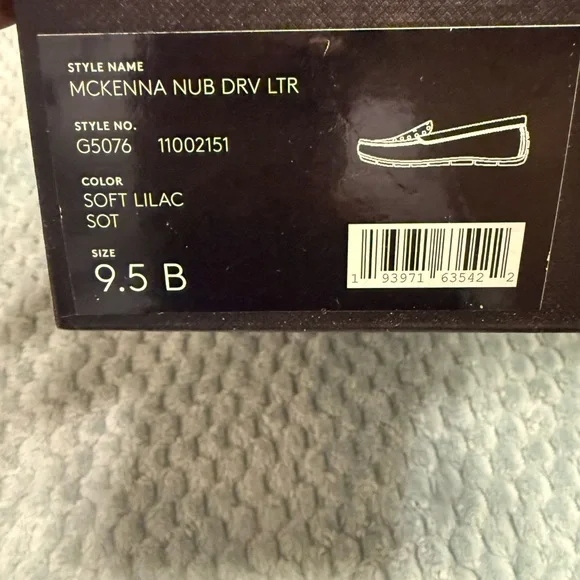 Coach Lavender Leather Flats - Picture 5 of 5